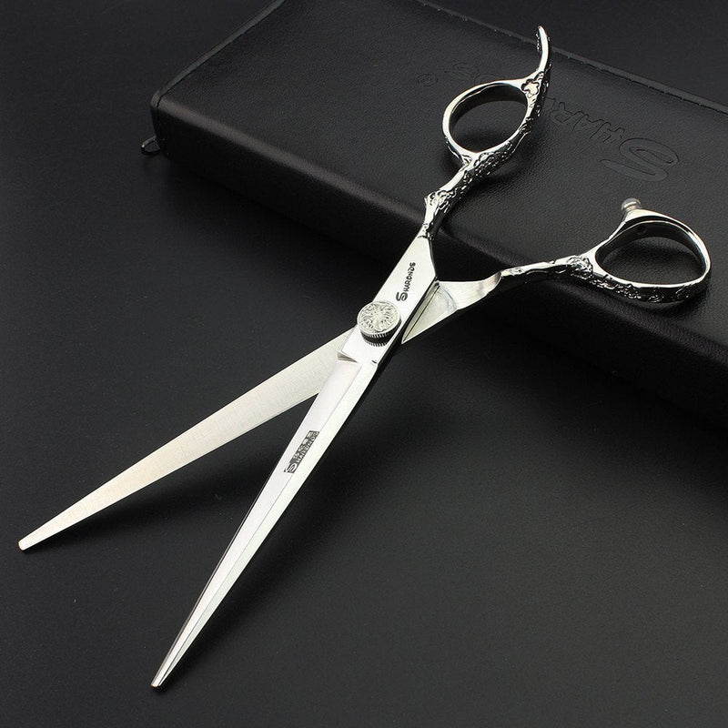 6/7-inch professional hair trimmer, stainless steel sharp hair trimmer and hairdresser specific scissors 7-inch cutting scissors - NewNest Australia