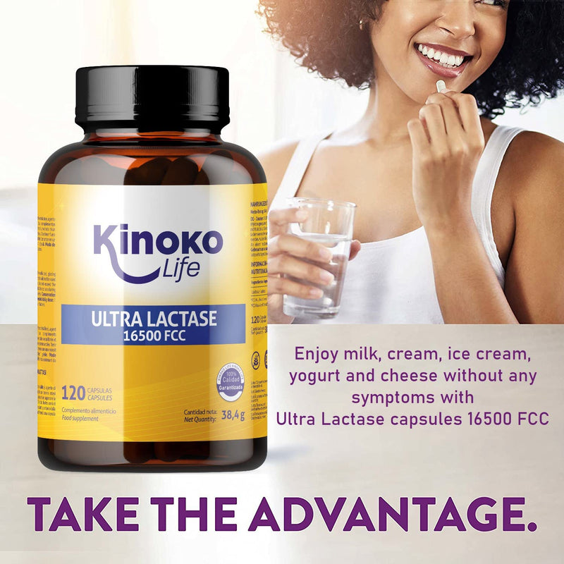 Ultra Lactase 16500 Fcc 120 Capsules Faster Effect Better Absorption Than Lactase Tablets For Lactose Intolerance Premium Digestive Enzymes Better Absorption Than Lactase Tablets Pure Lactase - NewNest Australia