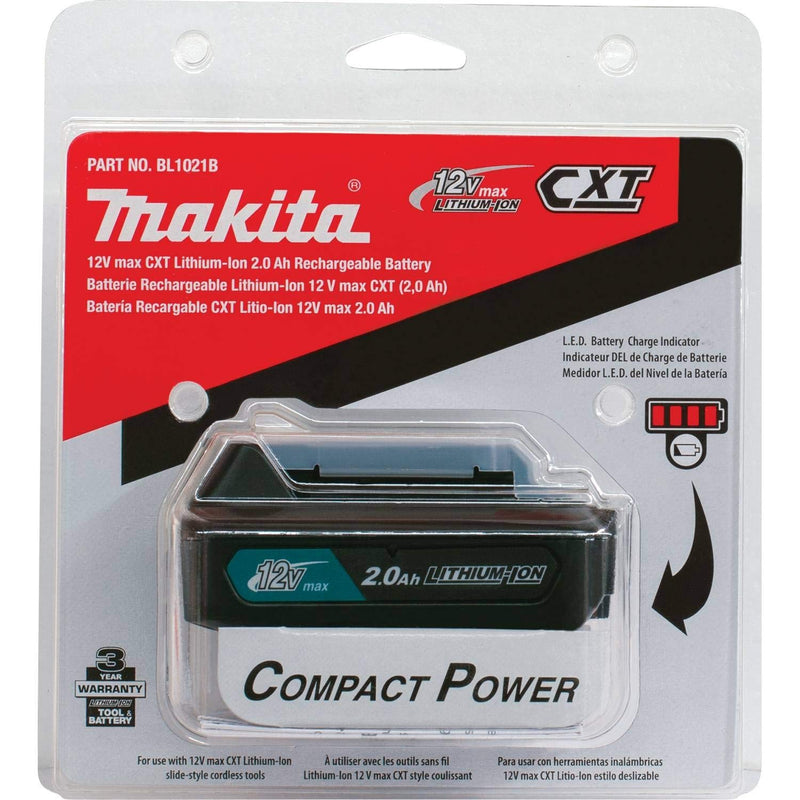 Makita BL1021B 12V max CXT Lithium-Ion 2.0Ah Battery 2.0 Ah - NewNest Australia