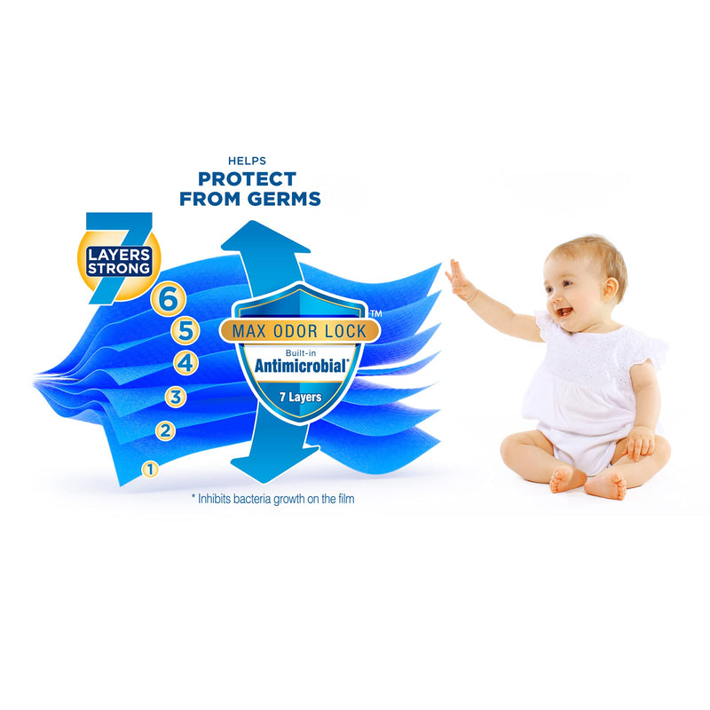 Playtex Baby Diaper Genie Refill Bags, Fresh, 270 Count, Pack of 3 270 Count (Pack of 3) - NewNest Australia