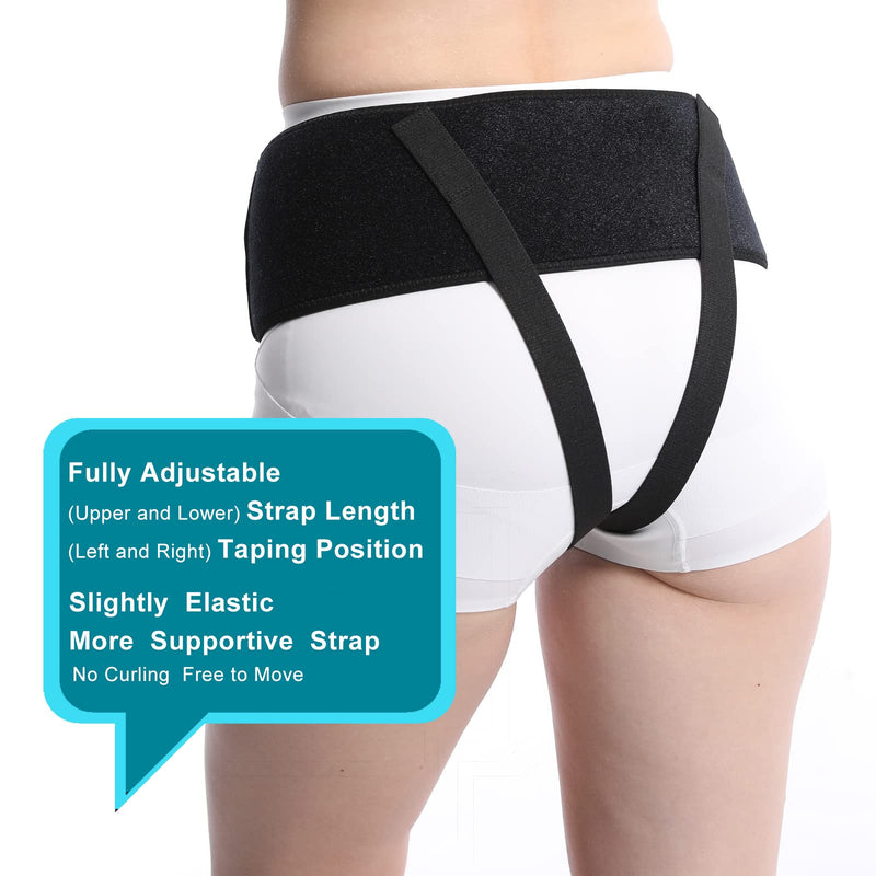 HEERTEEAJ Pelvic Support Belt Uterus Support Belt Women's Brace for Treating Dropped Bladder, Uterine Prolapse, Vulvar Varicosities, Postpartum and Symphysis Pubis Dysfunction Medium - NewNest Australia