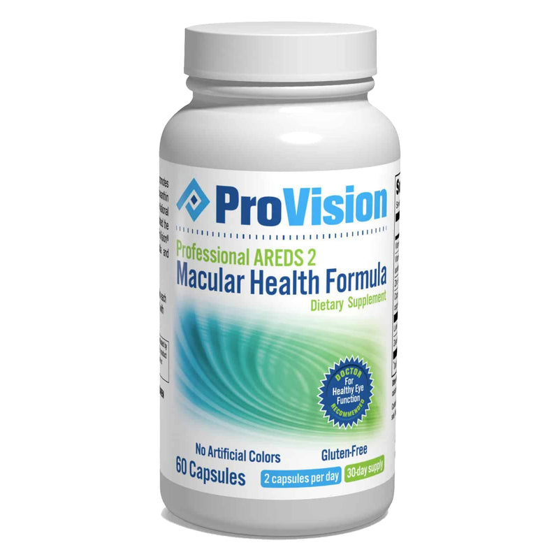 ProVision AREDS 2 Eye Vitamins for Macular Degeneration - Enhance Vision Supplements - Lutein Zeaxanthin Vision Complex - 60 Eye Supplement Capsules - NewNest Australia