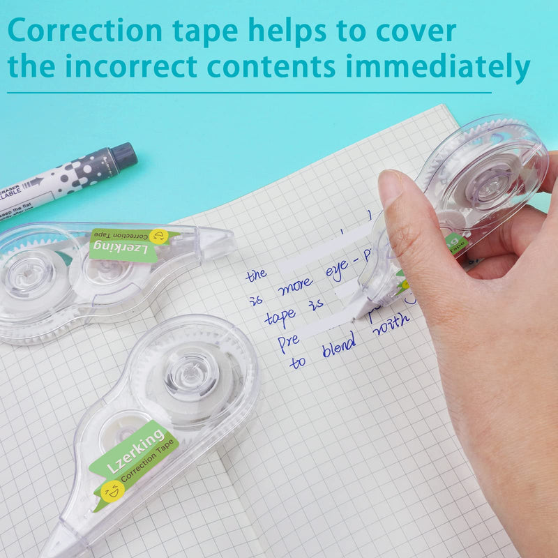 Correct Correction Tape,White,32-Count,Transparent Dispenser Shows How Much Tape is Remaining - NewNest Australia