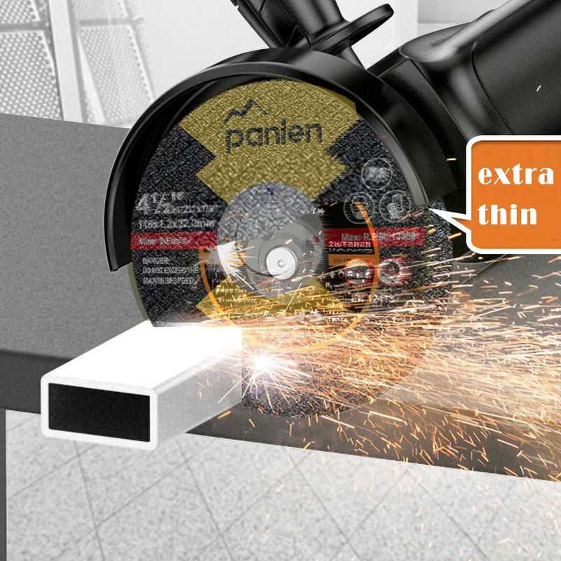 10 Pack Panlen Cutting Wheel,4-1/2 inch Metal &Stainless Steel Cut-Off Disc,Thin Metal Cutting Disc for Angle Grinder by Panlen (10) 10 - NewNest Australia