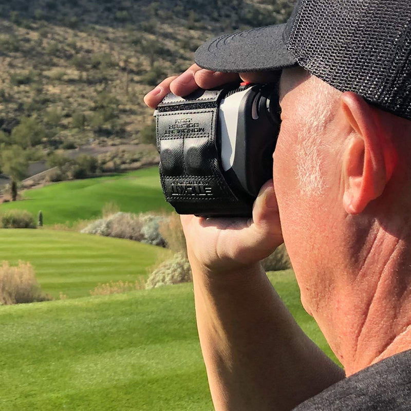 STICKIT Magnetic Rangefinder Strap | Strong Magnet Securely Holds to Golf Carts and Golf Clubs for Easy Access | Slim, Form Fitting, Size Adjustable Green - NewNest Australia