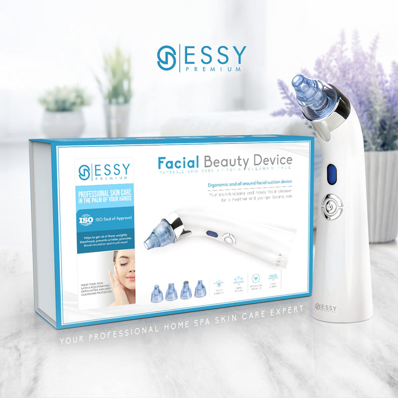 Blackhead Remover Vacuum Pore Cleaner Acne Comedone Extractor Face Pore Vacuum Blackhead Remover Tool Facial Pore Cleanser Sucker Spot Pimple Whitehead Black Head Deep Suction - NewNest Australia