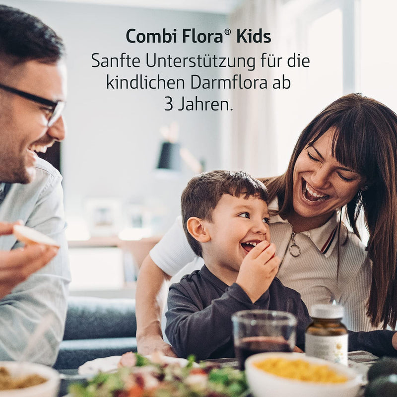 Combi Flora Kids Bio - 50 g - With Bifidobacterium & Lactobacillus for children - Powder with measuring spoon - With 5 bacterial strains for children aged 3 and over - NewNest Australia