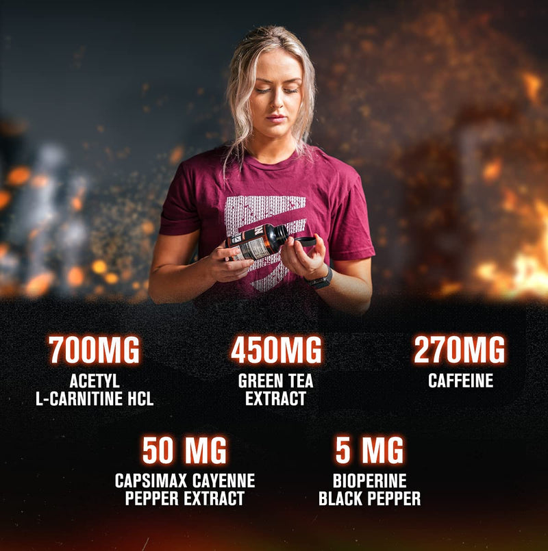 Burn-XT Thermogenic Fat Burner - Weight Loss Supplement, Appetite Suppressant, & Energy Booster - Premium Fat Burning Acetyl L-Carnitine, Green Tea Extract, & More - 60 Natural Veggie Diet Pills 60 Count (Pack of 1) - NewNest Australia