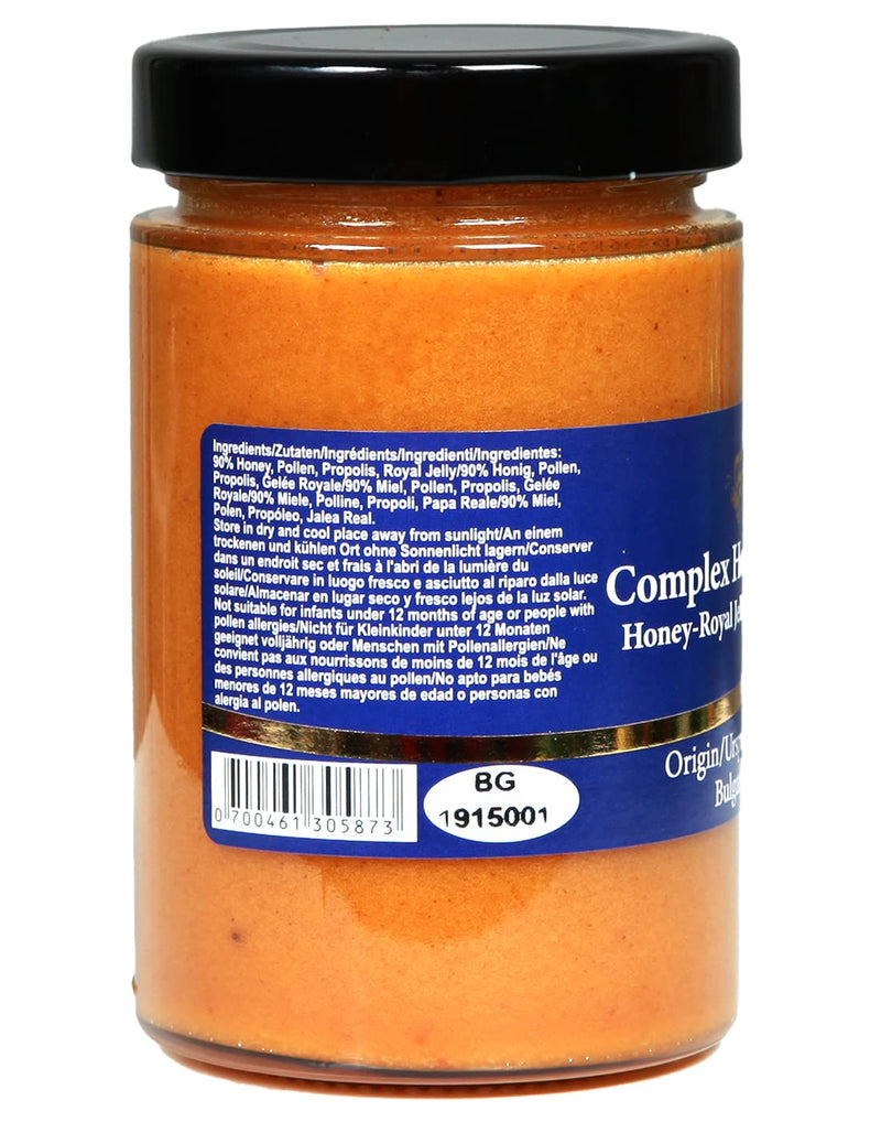 500 g of honey contains bee pollen, beeswax, propolis and royal jelly - NewNest Australia