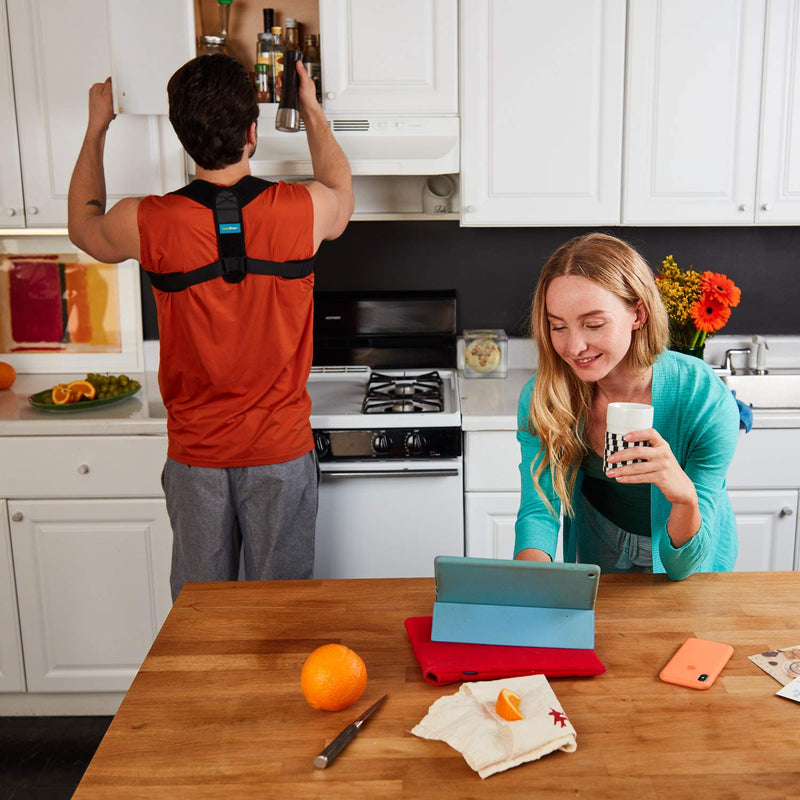 ComfyBrace Posture Corrector-Back Brace for Men and Women- Fully Adjustable Straightener for Mid, Upper Spine Support- Neck, Shoulder, Clavicle and Back Pain Relief-Breathable - NewNest Australia