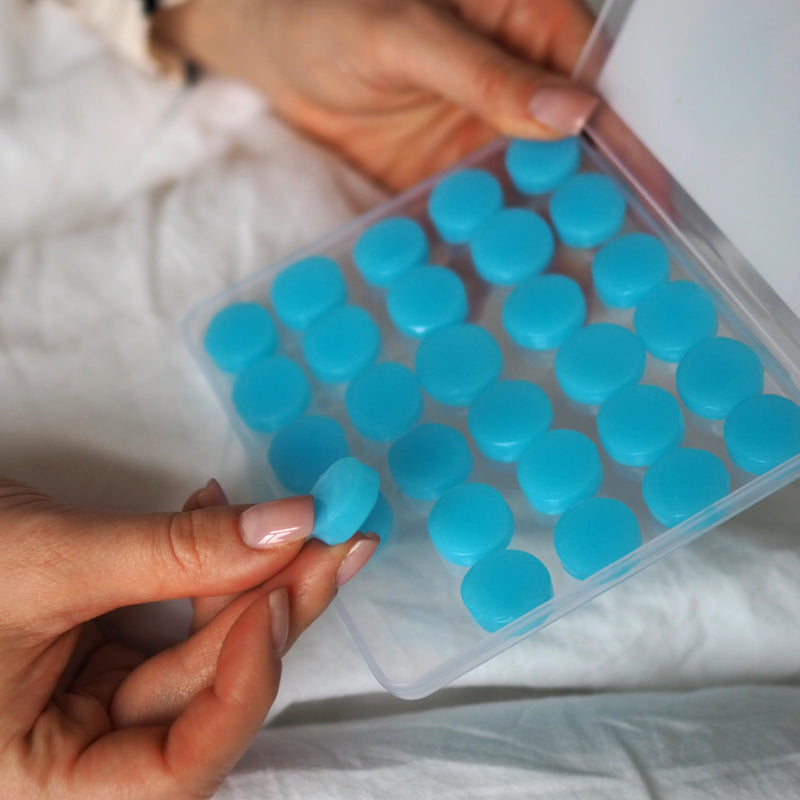 Ear Plugs - Reusable Silicone Wax Earplugs - Pack Of 30-32Db Noise Canceling Earplugs For Sleeping - Hearing Protection - Durable Plastic Housing - By Mobi Lock - NewNest Australia