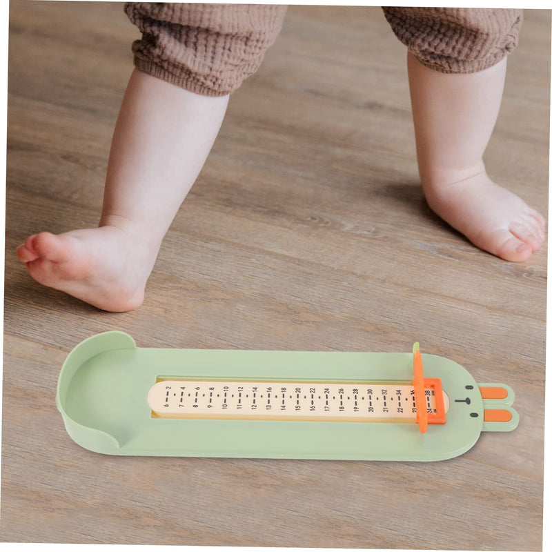 Healifty Children's Foot Measuring Device Toddler Tools Home Tools Baby Tools Shoe Size Measurement Foot Measuring Guide Foot Length Measurement Foot Measuring Ruler with Size Chart Foot Gauge - NewNest Australia