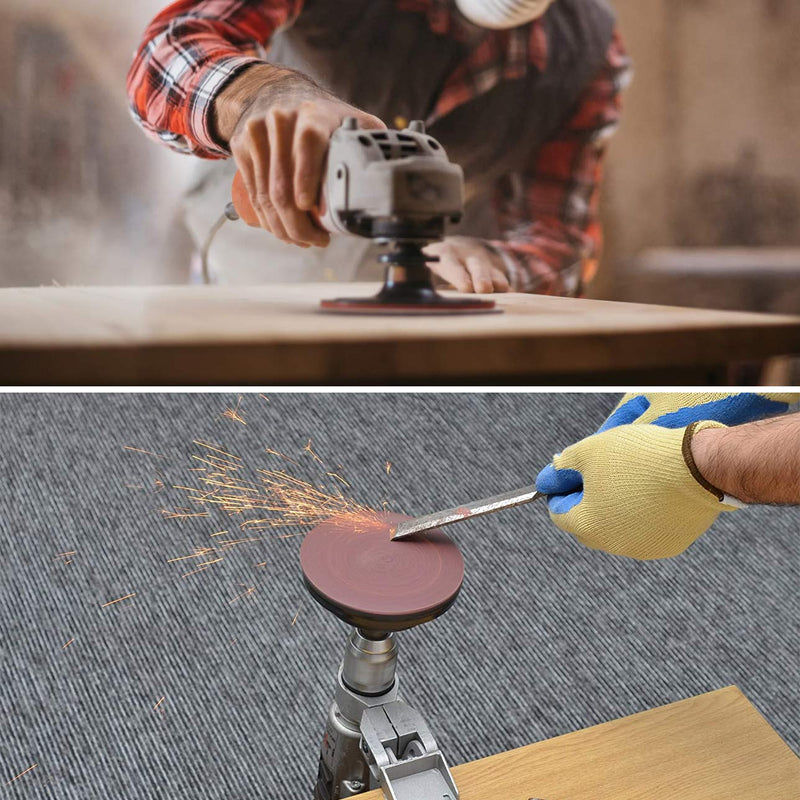 ADVcer 5 inch 35pcs Sanding Discs, Hook and Loop 2000-10000 Grit 7 Assortment Sandpaper, No Hole Wet and Dry Round Sand Paper Pad Assorted Set for Polishing Finishing Sander (#2k/2.5k/3k/4k/5k/7k/10k) 03. D5" 35pcs (2000 to 10000) - NewNest Australia