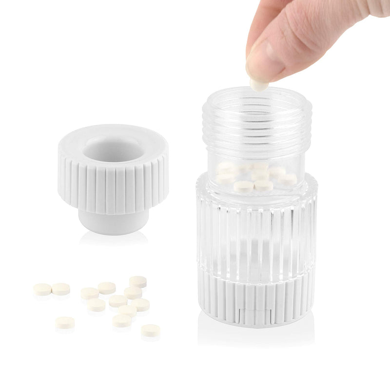 3 in 1 Pill Cutter for Small Pills, Pill Crusher for Tablets & Pill Box - Perfect Pill Splitter for Small Pills - Tablet Crusher for Pills - Compact and Portable - NewNest Australia
