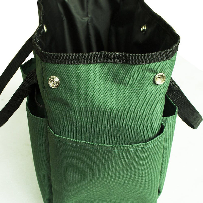 Gfuny Garden Tote, Garden Tote Bag with Pockets (8 Pockets), Garden Tote Large Organizer Bag with Side Pockets & Handles (Tools Not Included - Dark Green) A- Garden Tote Bag - NewNest Australia