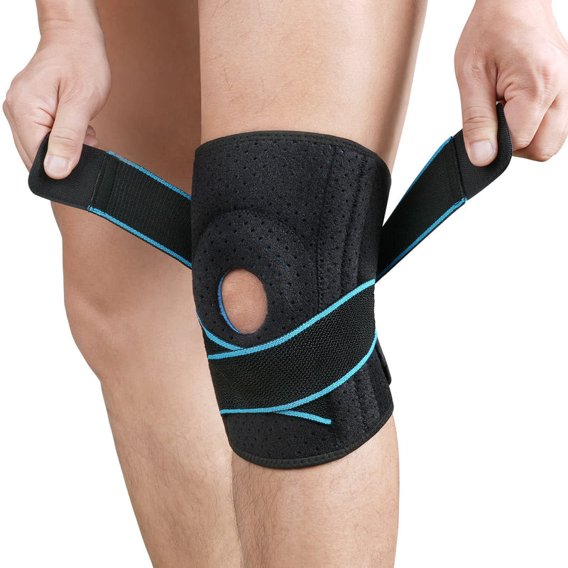 ACWOO Knee Brace for Men Women, Adjustable Patella, Orthopedic Knee Support, Sports Bandage Knee for Meniscus Tear, Relieve Knee Pain, Arthritis (Blue) Blue - NewNest Australia