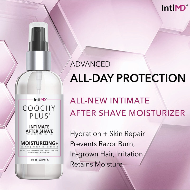 COOCHY Intimate After Shave Protection Moisturizer Plus By IntiMD: Delicate Soothing Mist For The Pubic Area & Armpits – Antioxidant Formula For Razor Burns, Itchiness & Ingrown Hairs - NewNest Australia