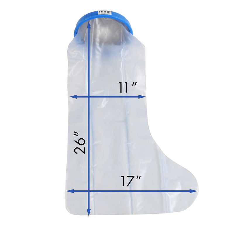 TKWC INC Water Proof Leg Cast Cover for Shower - #5738 - Watertight Foot Protector - NewNest Australia