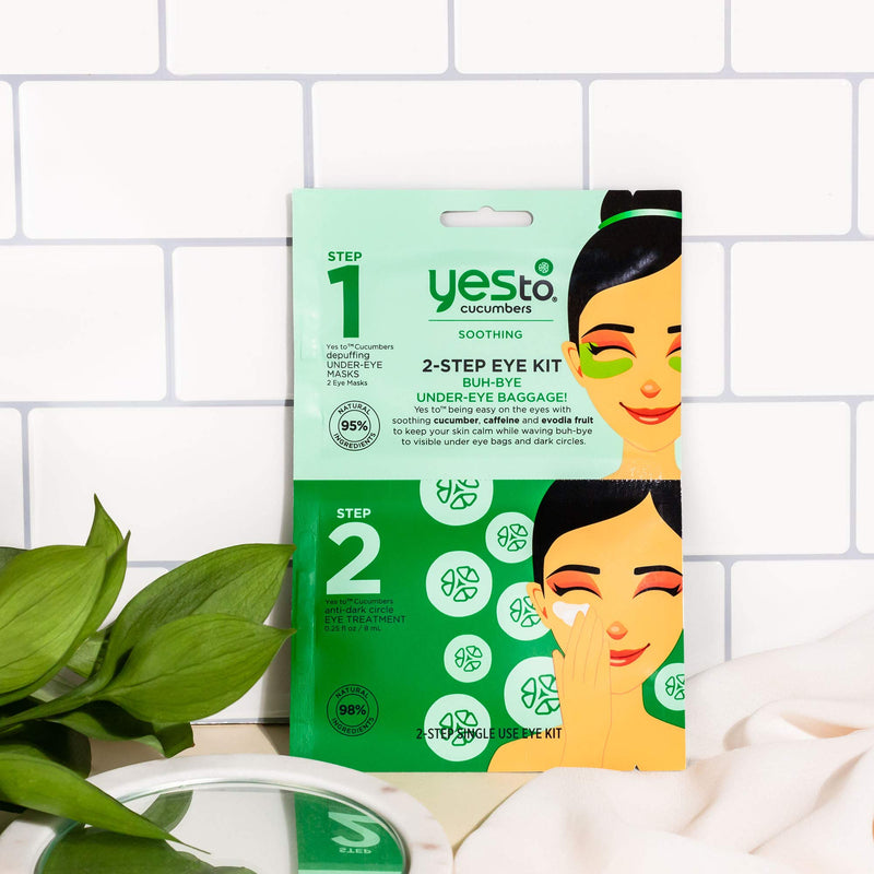 Yes To Cucumbers 2-Step Eye Kit, 1 Count 1 Count (Pack of 1) - NewNest Australia