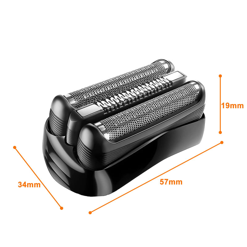 Replacement Electric Shaver Head for Series 3, Series S3 Shaving Head Electric Shaver Replacement Shaving Part Compatible with Series 3 300S 301S 310S 3020S 3030S 3040S 3080S 3050CC 3090CC - 21B - NewNest Australia