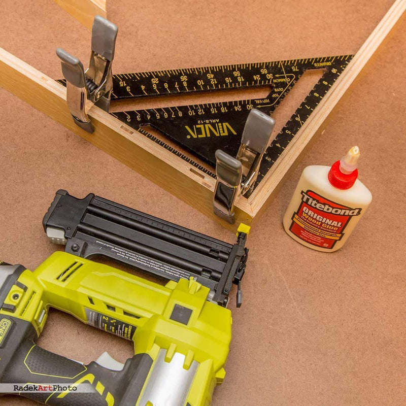 VINCA ARLS-12 Aluminum Rafter Carpenter Triangle Square 12 inch Measuring Layout Tool - NewNest Australia