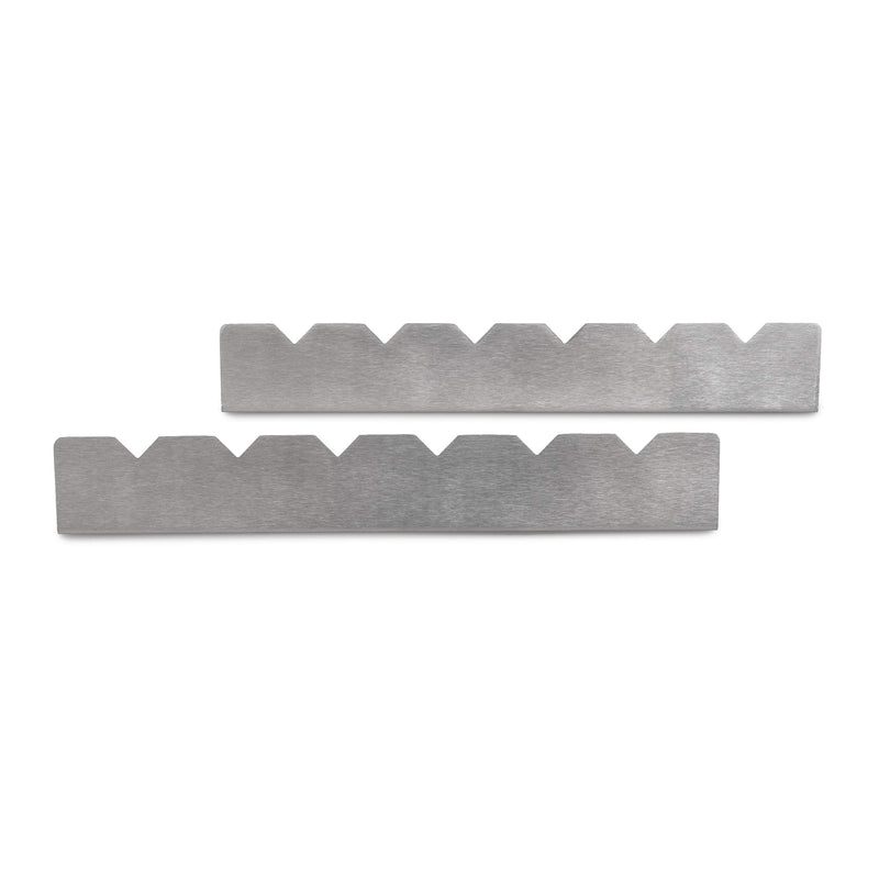 Venmark Shish Kabob Skewer Rack - Stainless Steel Elevated Holder for 6 Skewers - Prevents Skewers from Burning and Sticking to The Grill - Complete with Silicone Basting Brush - Skewers not Included - NewNest Australia