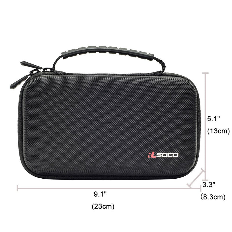 RLSOCO Carrying case for Fluke 117/115/116/114/113/177/178/179 Digital Multimeter and Fits for Fluke 101/106/107/ F15B+F17B+F18B+ and More(with DIY Foam) Red zip - NewNest Australia