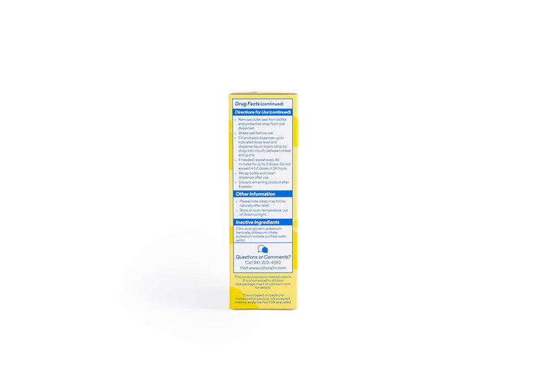 Colic Calm Homeopathic Gripe Water, Colic & Infant Gas Relief Drops, 2 Ounce - NewNest Australia