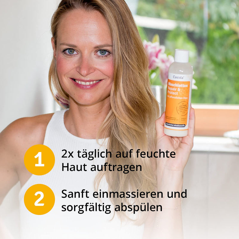 Repair & Protect Washing Lotion For Body And Feet - Anti-Fungal Washing Lotion For Protection And Hygiene For Skin Fungus, Athlete'S Foot And Nail Fungus - With Natural Oils - Anti-Bacterial - 200 Ml - NewNest Australia