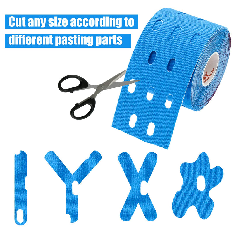Kinesiology Tape Rolls, Kinesiology Tape Rolls, Professional Physio Tape And Sports Tape, Perforated Design, Kinesiology Tape For Knees, Shoulders, Elbows And Muscle Building Kinesiology Tape - NewNest Australia