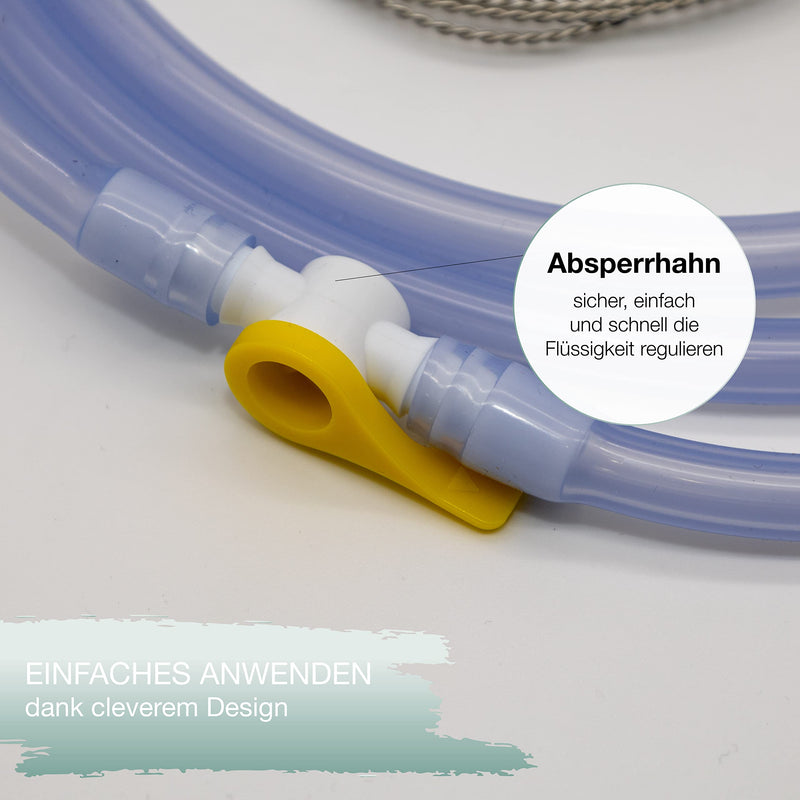 Ebenthal Vital ‚ Replacement Hose For Intestinal Enema Sets 2 M ‚ Silicone Hose Suitable For Many Irrigators And Enema Sets For Intestinal Cleansing ‚ Bpa Free - NewNest Australia