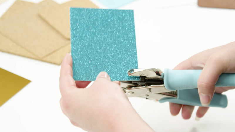 Crop-A-Dile Eyelet and Snap Punch by We R Memory Keepers | Blue Comfort Handle - NewNest Australia