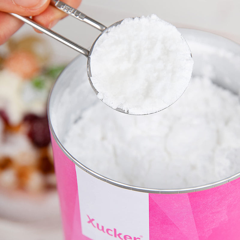 Xucker Puderxucker Erythritol 600G Can - Calorie-Free Sugar Substitute As A Vegan & Tooth-Friendly Powdered Sugar Alternative For Cooking And Baking I Erythritol Sugar-Free - NewNest Australia