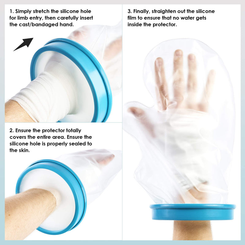 Bramble - Waterproof plaster protection (hand) made of silicone for bath and shower - NewNest Australia
