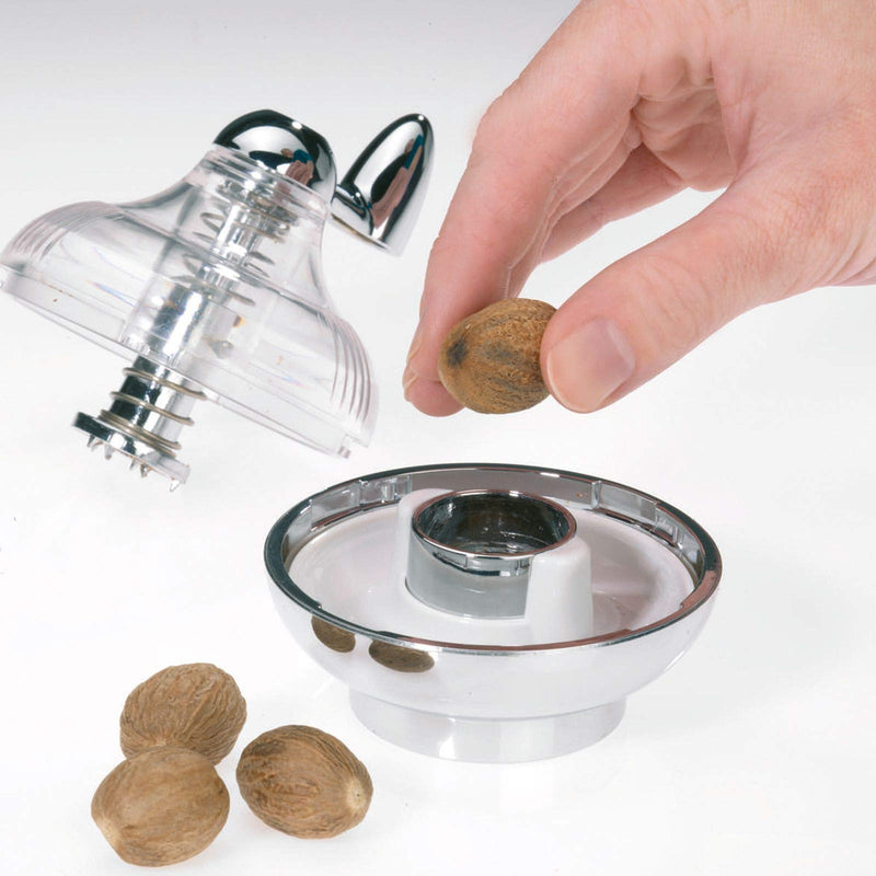 NewNest Australia - Westmark Nut Meg Grinder, 3.3 x 3.1 x 3.7 inches, Clear 