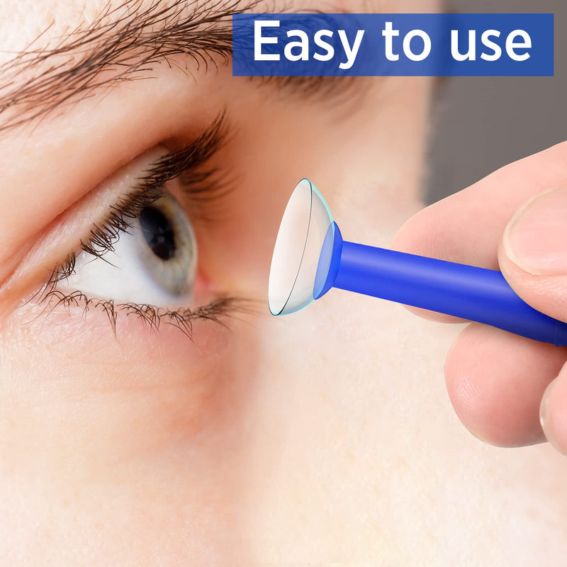 Contact Lens Remover Scleral Lens Remover Inserter Soft Contact Suction Holder Remover with Bottles without Vent and White Tweezers - NewNest Australia