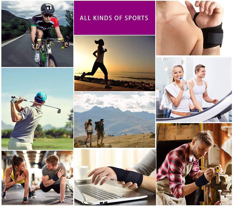 Spinegear Wrist Support Hand Brace with Thumb Stabilizer for Sports and Joint Pain Relief, Wrist Injuries & Sprains One Size Fits Left or Right Hand for Men and Women 1 - NewNest Australia