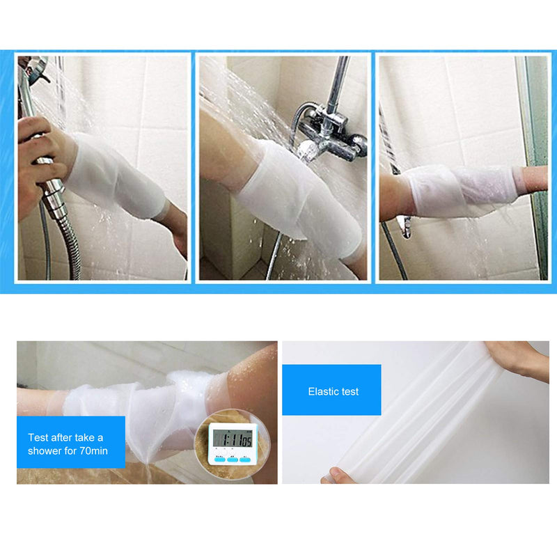 PICC Line Shower Cover Arm, Reusable Shower Cover Waterproof Arm Protection During Shower & Bath Also for Bandages & Plasters for Bathing Waterproof Protection for Arm Fracture Wounds(L) - NewNest Australia