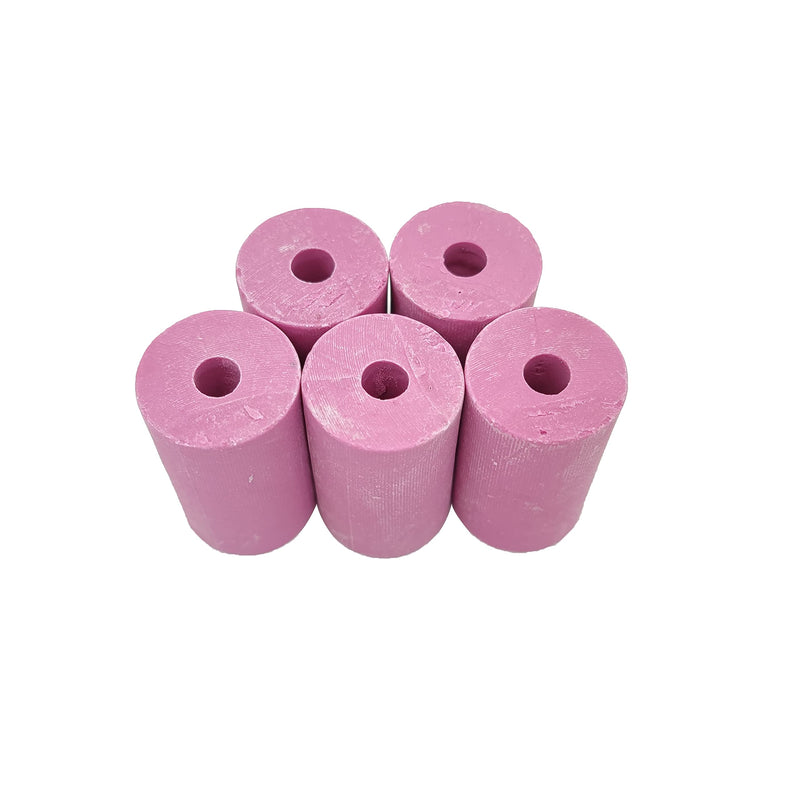 Sandblaster Gun Nozzles 5Pcs Tip Sand Blaster Replacement Cylinder Ceramic Abrasive Nozzles for Blasting (Pink)(7mm) ID 7mm - NewNest Australia