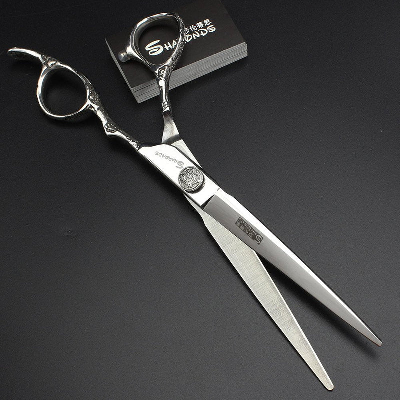 6/7-inch professional hair trimmer, stainless steel sharp hair trimmer and hairdresser specific scissors 7-inch cutting scissors - NewNest Australia