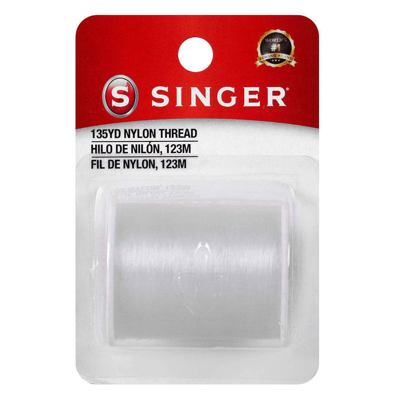 SINGER 00260 Clear Invisible Nylon Thread, 135-Yard - NewNest Australia