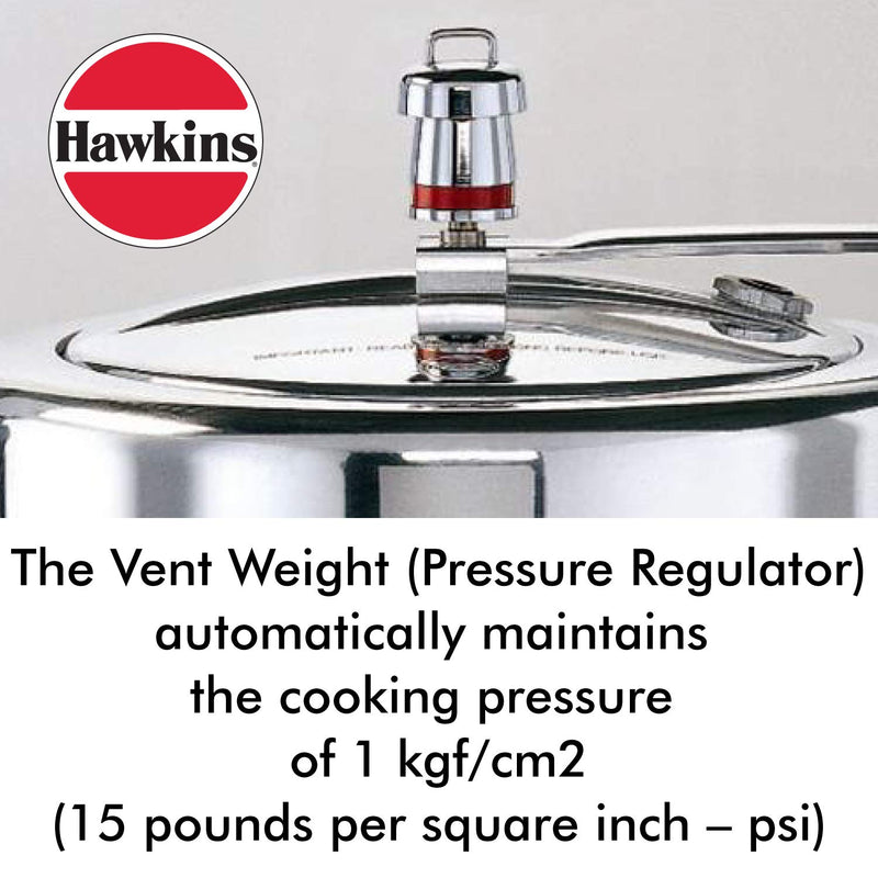 Hawkins Pressure Cooker Vent Weight Assembly for 2005, Older Hawkins Classic & Stainless Steel Pressure Cookers, Red - NewNest Australia