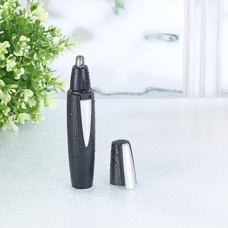 PEARL nose hair trimmer: nose and ear hair trimmer with LED spotlight and protective cap, IPX4 (nose trimmer, nose hair trimmer, electric razor) - NewNest Australia
