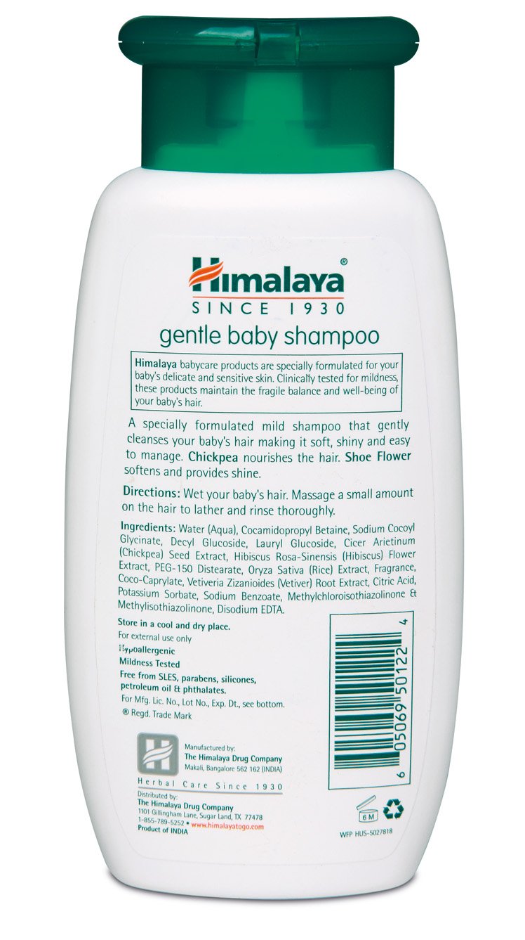 Himalaya Gentle Baby Shampoo for Baby-Soft Hair & Scalp Soothing Moisture, 6.76 oz 6.76 Fl Oz (Pack of 1) - NewNest Australia