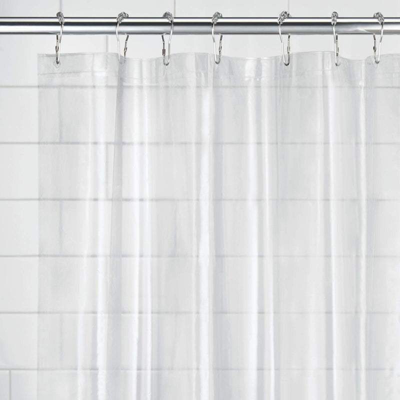 iDesign Waterproof PEVA Bathroom Shower Curtain Liner - 72" x 72", Clear Standard - NewNest Australia