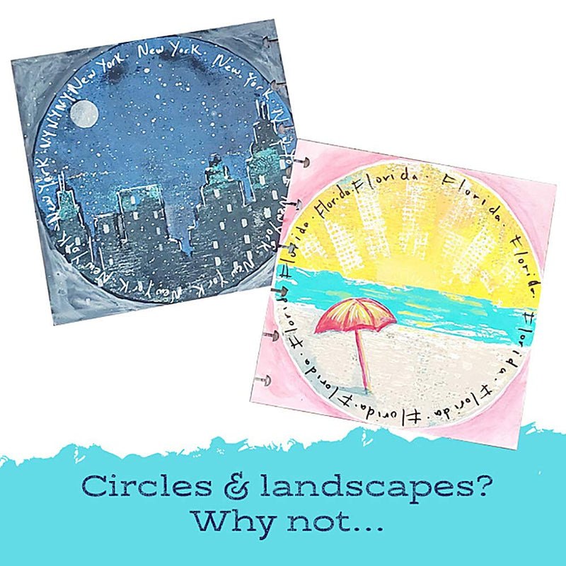 Gel Press Gel Printing Plate 6" Circle 10806-6 6" Round - NewNest Australia