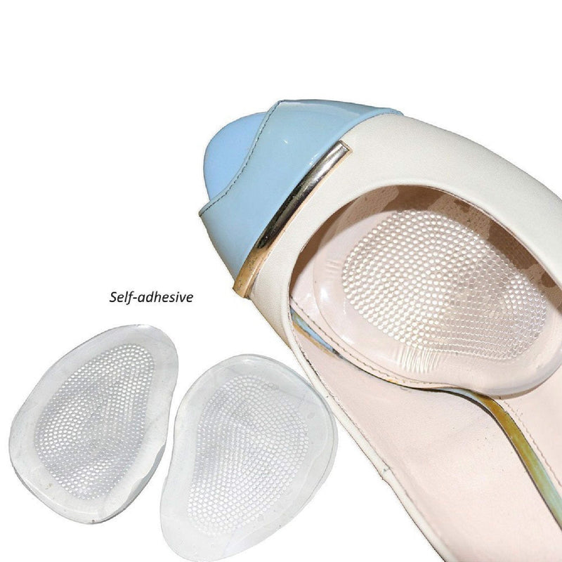 Pedimend™ High Heel Comfort Insoles For Pain | Gel Cushions For Feet | Gel Shoe Inserts | Gel Pads For Feet | Non Slip Inner Shoe Sticky Gel Pads | Foot Care - NewNest Australia
