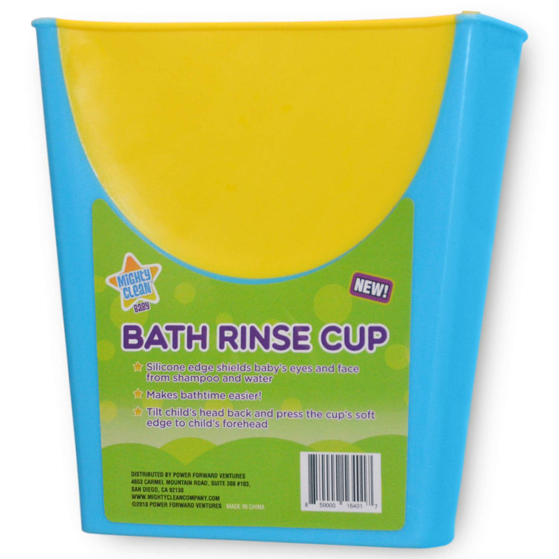 Mighty Clean Baby Shampoo Rinse Cup | Baby Bath Rinser Pail to Wash Hair and Wash Out Shampoo by Protecting Infant Eyes - Kids Bathing Without TEARS - NewNest Australia