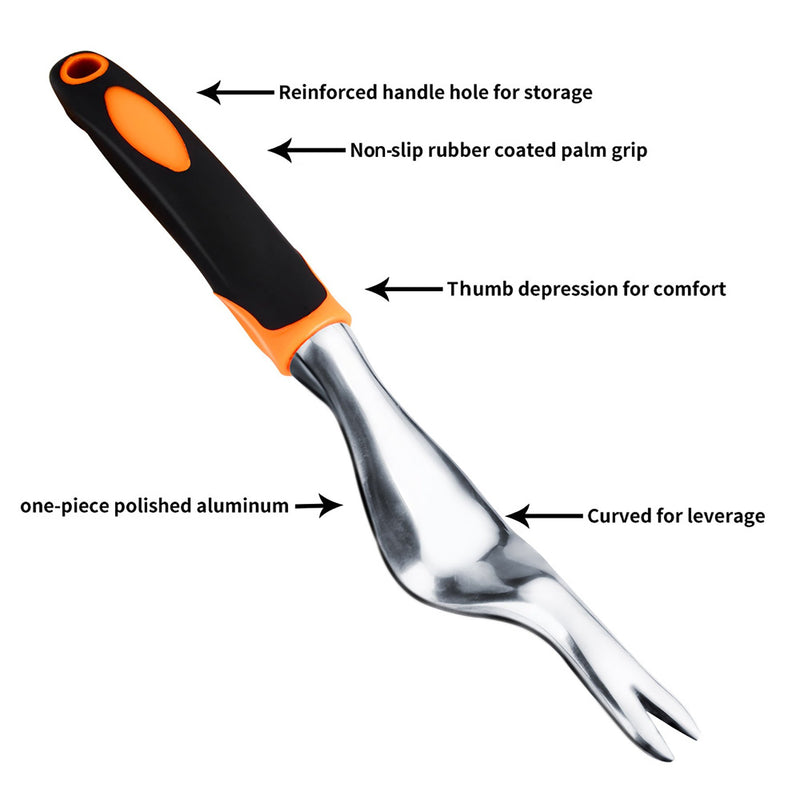 GANCHUN Hand Weeder Tool,Garden Weeding Tools with Ergonomic Handle,Garden Lawn Farmland Transplant Gardening Bonsai Tools - NewNest Australia