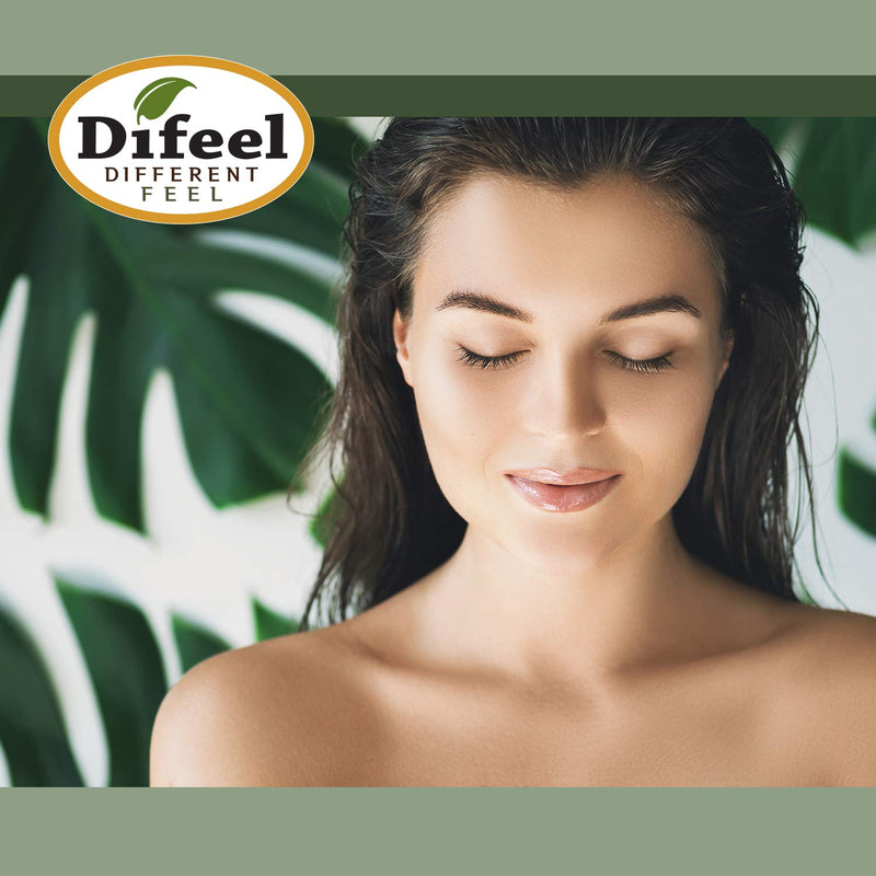 Difeel Premium Natural Hair Oil - Peppermint Oil, For Dry & Flaky Scalp, Cools & Refreshes Hair, Leaves Hair Shiny & Soft, Provides Immediate & Long Lasting Benefits For Hair & Skin 235 ml - NewNest Australia